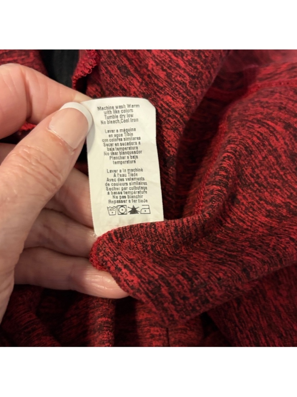 Beyond Yoga SET Peplum Back Jacket Red Spacedye Top Full Zip High Rise Pant Sz M - Picture 13 of 15
